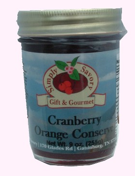Cranberry Orange Conserve